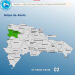 @COE_RD El COE mantiene 02 provincias en alerta verde