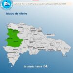 @COE_RD El COE aumenta 04 provincias en alerta verde