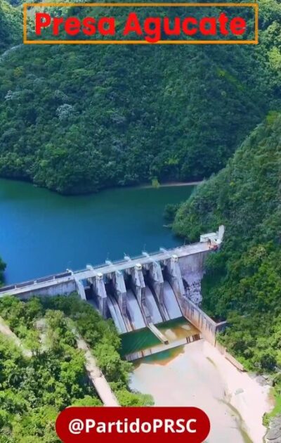 @PartidoPRSC ¿Sabías que la presa Aguacate fue construida en 1992 durante la administración del presidente Joaquín Balaguer y el partido reformista?