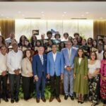 @ChuVasquez ¡Nuestros 30 estudiantes dominicanos desde NY siguen dejando huellas! Fueron recibidos  @LigaMunicipalRD