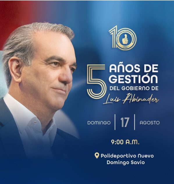 Por cinco años de grandes realizaciones, ¡acompáñanos!