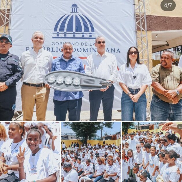 @GomezJ Capotillo celebra la entrega de 500 lámparas para sus calles, 500 mochilas escolares y 18 canchas móviles