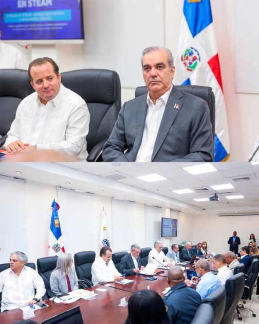 @PresidenciaRD @LuisAbinader encabezó hoy una reunión de seguimiento a los preparativos del año escolar 2025-2026, en la que también participaron viceministros y directores de @EducacionRDo