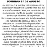 @LaOracionDeHoy 31 de agosto de 2025