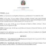 Decreto 475-25 emitido por @LuisAbinader