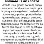 @LaOracionDeHoy Domingo 17 de agosto de 2025