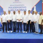 Presidente @LuisAbinader inaugura el remozado Polideportivo de Las Caobas con  una inversión superior a los RD 13 millones de pesos 
