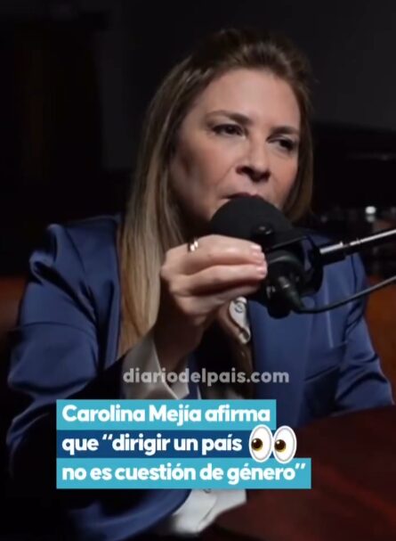@CarolinaMejiaG compartió su visión sobre liderazgo, política y el futuro del país