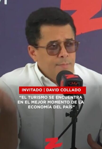 @DavidColladoM “El turismo se encuentra en el mejor momento de la economía del país”
