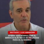 @LuisAbinader Afirma que normalizar el servicio eléctrico es una prioridad para el Gobierno
