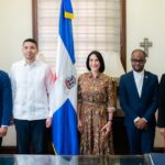 @RaquelArbaje sostuvo un encuentro con el ministro de la Juventud @CarlosValdezRD