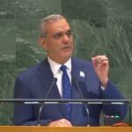 @ScarletBenzan El presidente @LuisAbinader reiteró ante la ONU que la crisis haitiana no puede ni debe ser enfrentada solo por la República Dominicana