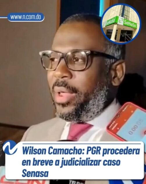 Wilson Camacho, PGR procederá en breve a judicializar caso SENASA
