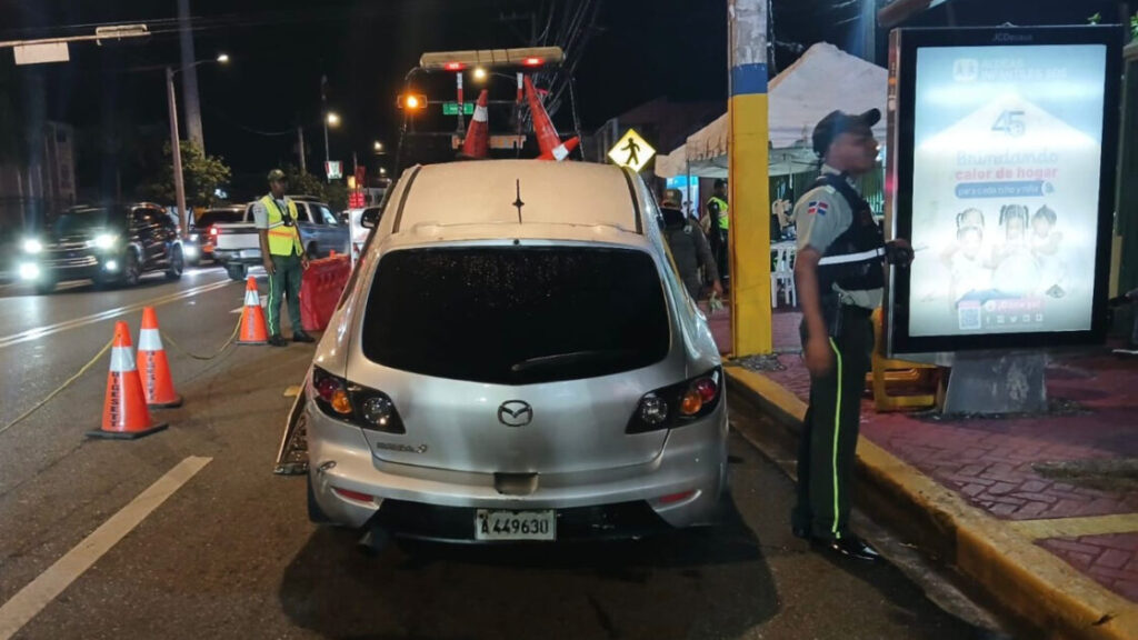 Digesett fortalece seguridad vial con operativo de alcoholimetría en la avenida Venezuela