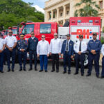 MINPRE y Sistema 911 entregan 12 nuevos camiones de bomberos para fortalecer la capacidad de respuesta a emergencias