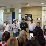 Ministro de Cultura supervisa los detalles finales del montaje de la XXVII Feria Internacional del Libro