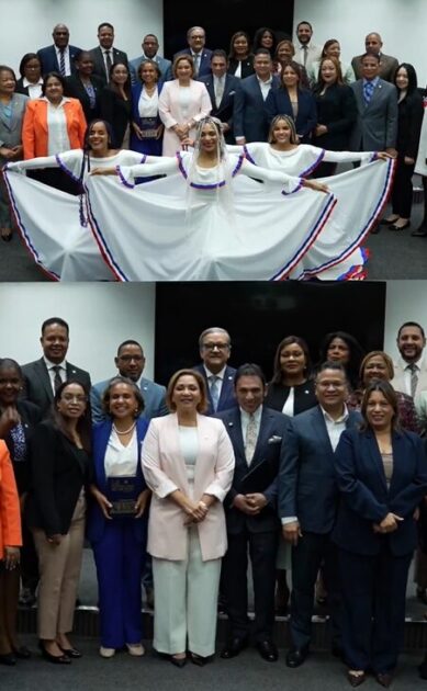 @DiputadosRD La Comisión Permanente de Familia, presidida por la diputada Soraya Suárez (@sorayasuarezprm), acompañada de la vicepresidenta Dharuelly D´Aza (@Dharuellydaza), encabezaron un acto conmemorativo por el “Día Nacional de la Biblia”