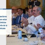 El presidente @LuisAbinader encabezó una reunión en el Palacio Nacional con empresarios y sectores productivos de la nación, quienes afirmaron estar confiados y optimistas con el crecimiento del país