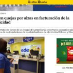 @NelsonAMarte Sería bueno que los periódicos que resaltan las denuncias sobre alzas de facturación eléctrica indaguen lo que realmente hay detrás
