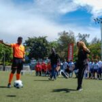 @CarolinaMejiaG Hoy dimos inicio al Torneo Infantil AFDN 2025! Gracias por la oportunidad de dar el saque de honor y compartir con estos niños