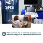 @SNSRDO Con una inversión de más de RD$8 millones, el SNS ha equipado varios hospitales con modernos ecocardiógrafos y electrocardiógrafos, reforzando con ello su estrategia para la detección temprana y tratamiento oportuno de las enfermedades cardiovasculares