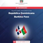 @MirexRD RD y la República de Burkina Faso celebran hoy 28 de septiembre, 18 años de amistad