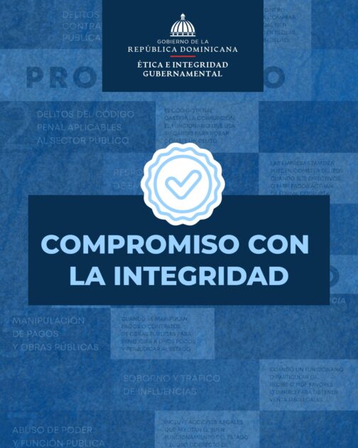 @AduanaRD 𝒍𝒂𝒔 𝒊𝒏𝒔𝒕𝒊𝒕𝒖𝒄𝒊𝒐𝒏𝒆𝒔 𝒑𝒖́𝒃𝒍𝒊𝒄𝒂𝒔 𝒓𝒆𝒂𝒇𝒊𝒓𝒎𝒂𝒏 𝒔𝒖 𝒄𝒐𝒎𝒑𝒓𝒐𝒎𝒊𝒔𝒐 𝒄𝒐𝒏 𝒍𝒂 𝒕𝒓𝒂𝒏𝒔𝒑𝒂𝒓𝒆𝒏𝒄𝒊𝒂 𝒚 𝒍𝒂 𝒊𝒏𝒕𝒆𝒈𝒓𝒊𝒅𝒂𝒅