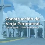 @AlcaldiaDN Avanzamos en la construcción de una verja perimetral en el cementerio Cristo Redentor