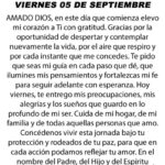 @LaOracionDeHoy viernes 05 de septiembre 2025