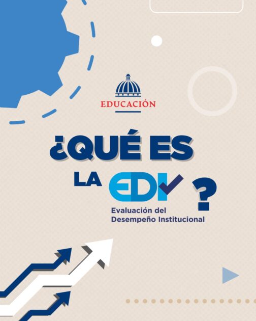@EducacionRDO Conoce qué es la Evaluación de Desempeño Institucional (EDI)
