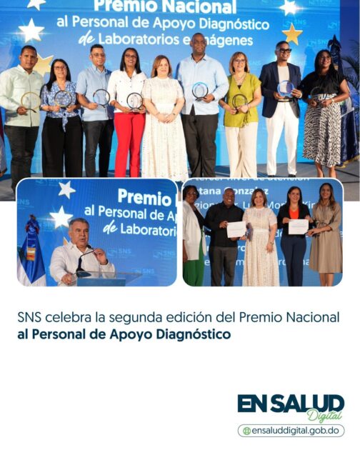 @SNSRDO realizó la 2da. edición del Premio Nacional al Personal de Apoyo Diagnóstico de Laboratorios e Imágenes