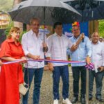 @DavidColladoM Junto al presidente @LuisAbinader, inauguramos en Constanza la carretera de 11.9 km hacia el Salto de Aguas Blancas, el más alto del Caribe. Una obra histórica que la comunidad esperó por más de un siglo