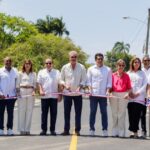 @LuisAbinader entrega carretera con una via de 3.6KM diseñada por. visitantes locales y extranjeros