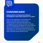 COMUNICADO | Departamento Aeroportuario @daeroportuario de la REPÚBLICA DOMINICANA @Comunicaciondo