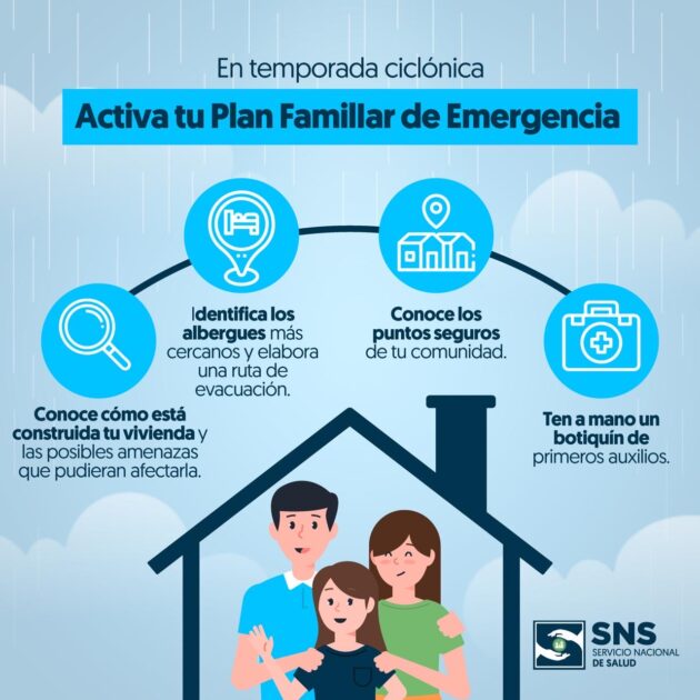@SNSRDO Estar preparados es la clave. Un plan de emergencia familiar es una herramienta útil para proteger a tu familia ante la ocurrencia de un desastre natural o emergencia