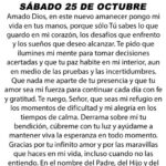 @LaOracionDeHoy sábado 25 de Octubre de 2025