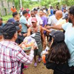 @ScarletBenzan Por disposición del presidente @LuisAbinader, hoy estuvimos apoyando a nuestra gente de Santo Domingo Oeste