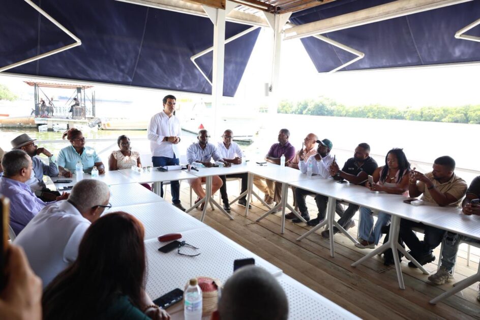 @WArnaudBisono en San Pedro de Macorís Compartimos con la prensa local los detalles de la pronta inauguración de la Calle 20, una obra que transforma vidas y devuelve tranquilidad a cientos de familias