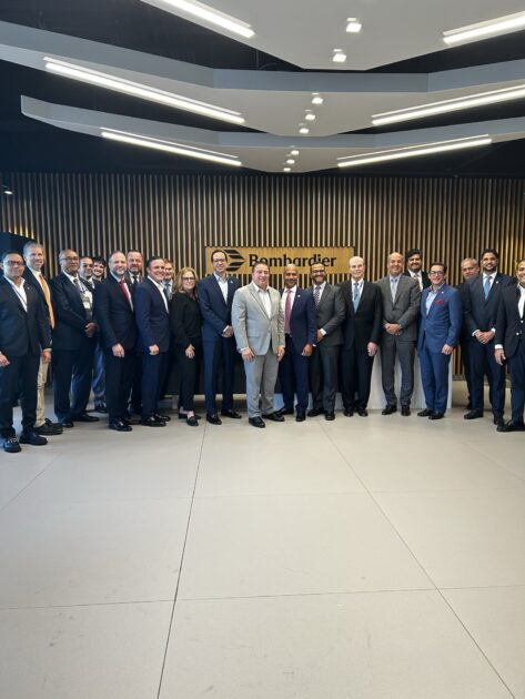 @JeanLuisRJ Visita las instalaciones de la fábrica de aviones Bombardier, como parte de la agenda de la Semana Dominicana en Canadá