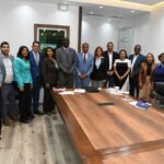 @DiputadosRD recibió la visita de cortesía de Luc Andre Diouf, diputado del congreso de España