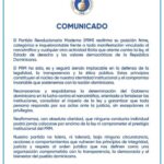 @ScarletBenzan La integridad y el respeto al Estado de derecho son pilares de nuestro partido, @PRM_Oficial. Nuestra posición es clara: cero tolerancia al narcotráfico y la corrupción