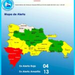 @GloriaCeballos7 Niveles de Alertas que rigen este domingo, actualizados por el @COE_RD