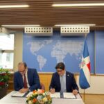 @InabieRD Desde Roma, Italia, nuestro director ejecutivo Adolfo Pérez y el representante de la FAO en República Dominicana, Rodrigo Castañeda Sepúlveda firmaron un acuerdo de cooperación para continuar fortaleciendo nuestro Programa de Alimentación Escolar