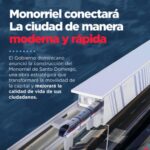 @MinPreRD El Monorriel de Santo Domingo representa un salto histórico para la movilidad de la capital, no solo por su modernidad y capacidad, sino por el compromiso del Gobierno con la transparencia, la participación ciudadana y el desarrollo sostenible