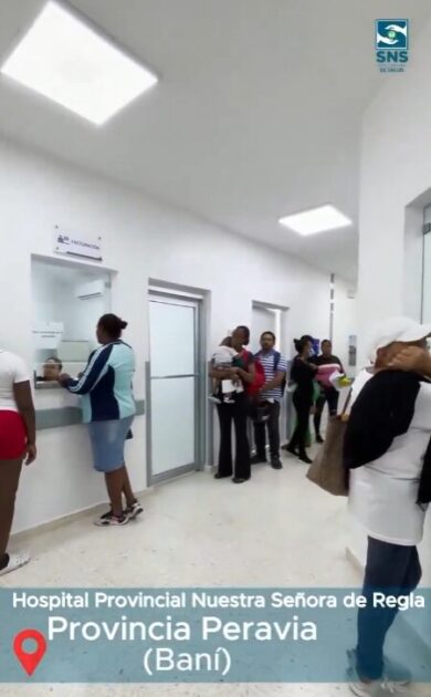 @SNSRDO En la provincia Peravia, se escribió una nueva historia en salud con la entrega del moderno y remozado Hospital Nuestra Señora de Regla, en Baní
