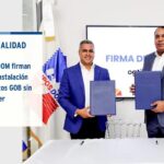 @OGTICRDO y @InposdomRDfirman acuerdo de colaboración que da inicio a un nuevo modelo para la instalación de los Puntos GOB