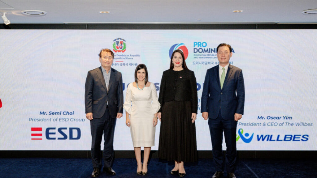 República Dominicana persigue atraer industrias innovadoras y fortalecer el comercio con Corea del Sur
