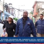 @TonyPena__ Recorrimos los sectores Los Tres Brazos y Canta La Rana, en #SantoDomingoEste, junto a @alexmordansde, llevando apoyo y raciones alimenticias a las familias afectadas por la tormenta tropical Melissa