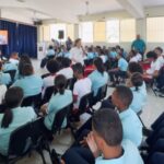 @CarolinaMejiaG Hoy compartí un momento muy especial con los estudiantes de la Escuela Benito Juárez en Cristo Rey