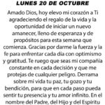 @LaOracionDeHoy Lunes 20 de Octubre de 2025